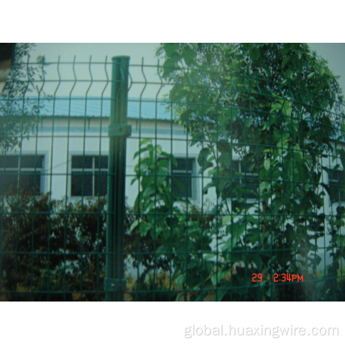 Welded Wire Mesh Fence PVC Coated Bending Welded Wire Mesh Fence Manufactory